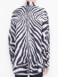 Блуза из шелка с анималистичным узором Ermanno Scervino  –  МодельВерхНиз1