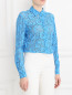 Блуза с кружевным узором Moschino Couture  –  Модель Верх-Низ
