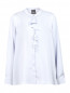 Блуза с декоративной рюшей Persona by Marina Rinaldi  –  Общий вид