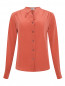 Шелковая блуза с декоративными завязками CLOSED  –  Общий вид