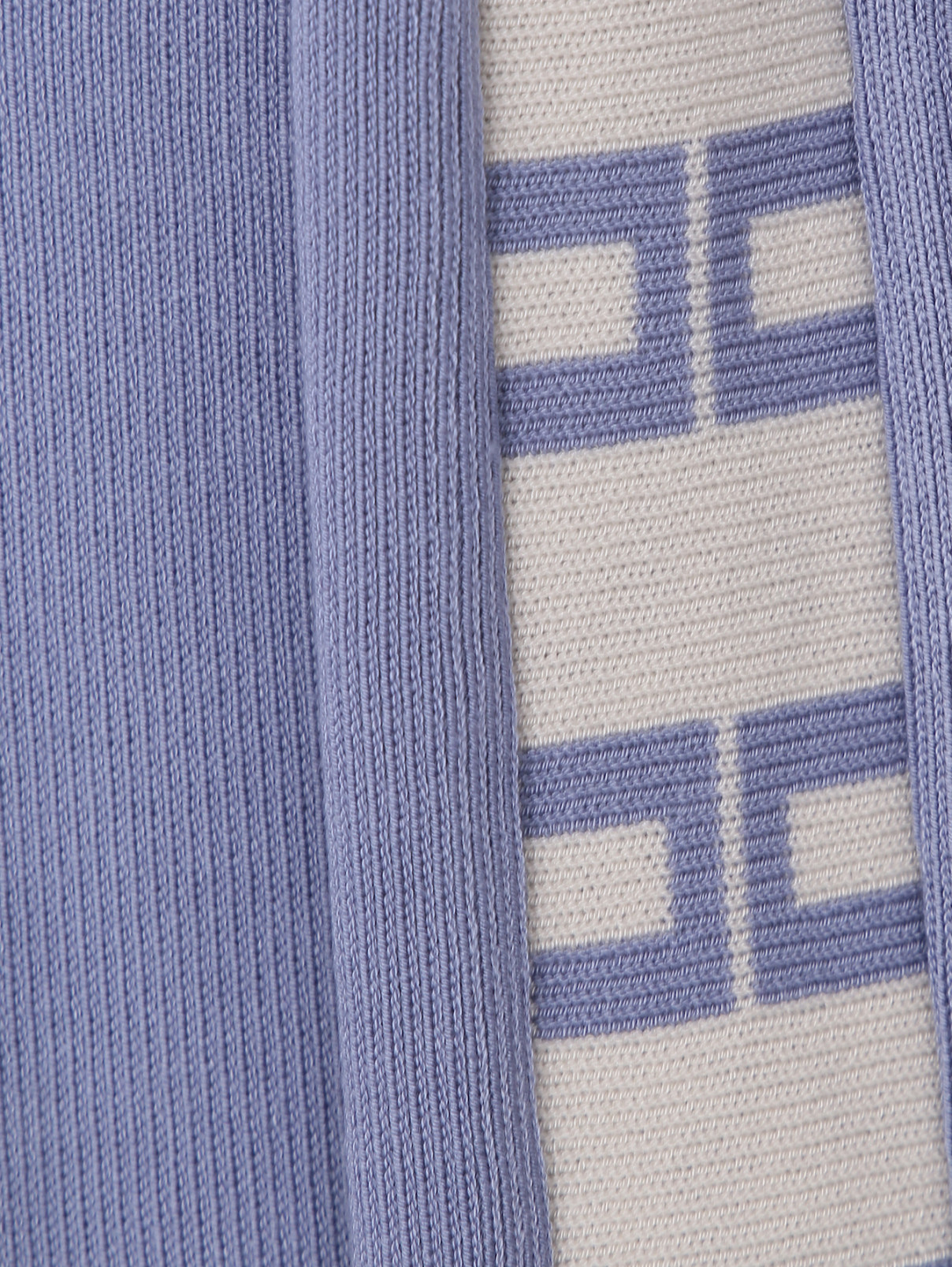 Трикотажные брюки на резинке Elisabetta Franchi  –  Деталь  – Цвет:  Синий