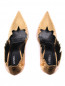 Туфли из кожи с фигурным вырезом La Perla  –  Обтравка4