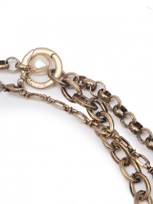 Комбинированное ожерелье из металла - Деталь