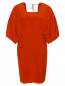 Шелковое платье с V-образным вырезом Barbara Bui  –  Общий вид