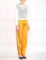 Широкие брюки с высокой посадкой Au Jour Le Jour  –  Модель Общий вид