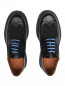 Ботинки из кожи с контрастной шнуровкой Etro  –  Обтравка4