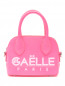 Мини-сумка на плечевом ремне с логотипом GAELLE PARIS  –  Общий вид