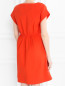 Платье из хлопка со складками Moschino Boutique  –  Модель Верх-Низ1