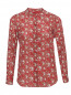 Блуза из шелка с цветочным узором Weekend Max Mara  –  Общий вид