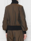 Куртка на молнии с трикотажными манжетами Marina Rinaldi  –  МодельВерхНиз1