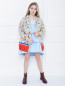 Куртка ветрозащитная с цветочным узором Gucci  –  МодельОбщийВид