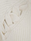 Джемпер из шерсти и кашемира с декоративной отделкой ALLUDE CASHMERE  –  Деталь