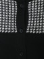 Кардиган с накладными карманами и контрастной отделкой Persona by Marina Rinaldi  –  Деталь