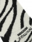Перчатки из смешанной шерсти с узором Moschino Boutique  –  Деталь1