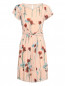 Платье-миди с цветочным принтом Caractere  –  Общий вид