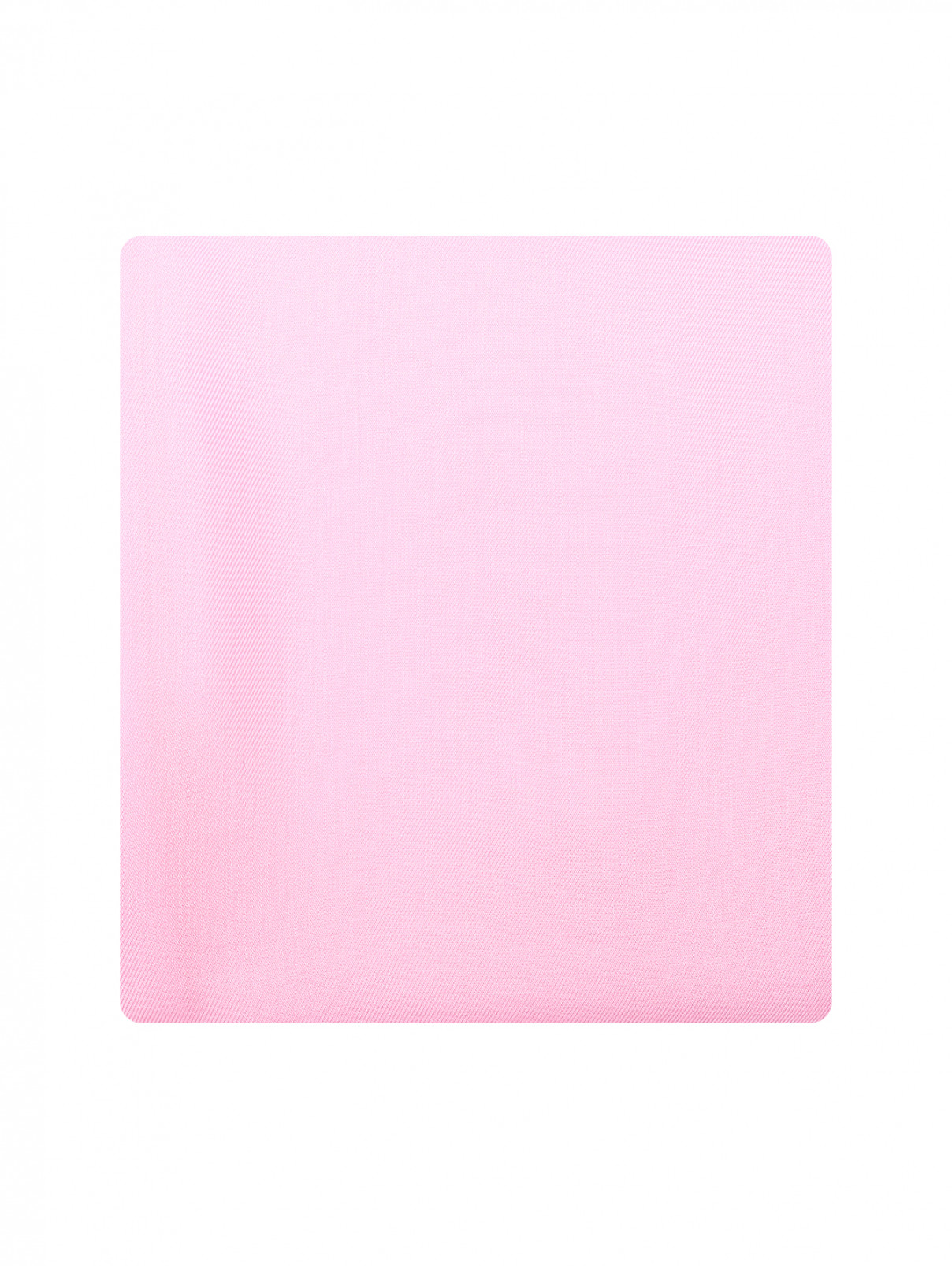Шарф с бахромой Weekend Max Mara  –  Общий вид  – Цвет:  Розовый
