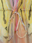 Платье-макси из шелка с абстрактным узором Etro  –  Деталь1