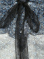 Блуза из шелка с цветочным узором и оборками Philosophy di Lorenzo Serafini  –  Деталь
