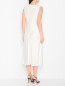 Атласное платье минималистичного кроя Marina Rinaldi  –  МодельВерхНиз1
