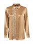 Блуза из шелка с кружевом Marina Rinaldi  –  Общий вид