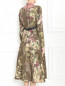 Платье-футляр из смешанного шелка с узором Antonio Marras  –  Модель Верх-Низ1