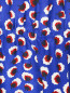 Платье-мини из шелка с узором свободного кроя Stella McCartney  –  Деталь1