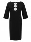 Платье свободного кроя с аппликацией Moschino Boutique  –  Общий вид