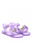 Резиновые сандали, декорированные бабочками Melissa  –  Общий вид