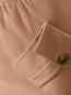 Трикотажная юбка-карандаш с боковыми карманами Moschino Cheap&Chic  –  Деталь