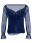 Блуза из шелка с топом Alberta Ferretti  –  Общий вид