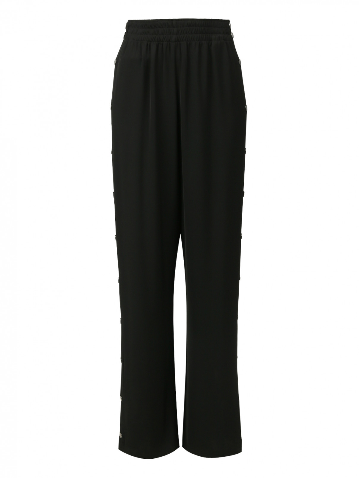 Maison Margiela черные брюки из шерсти на кнопках (265681) купить соскидкой – распродажа в Боско Аутлет