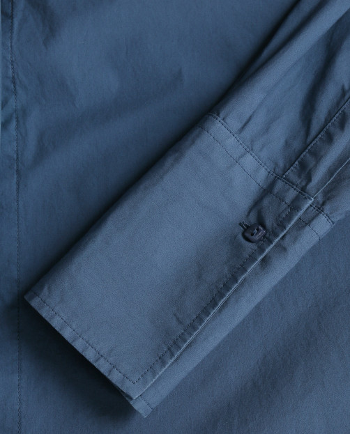 Удлиненная рубашка из хлопка - Общий вид