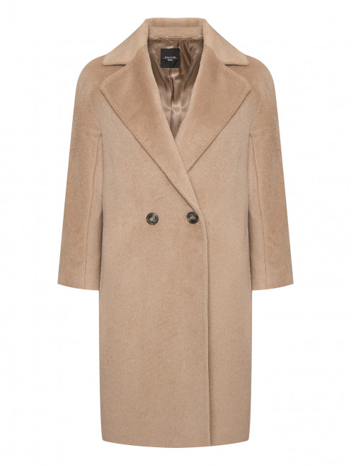 Двубортное пальто из смешанной шерсти Weekend Max Mara - Общий вид