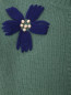Шерстяной кардиган с вышивкой Il Gufo  –  Деталь1