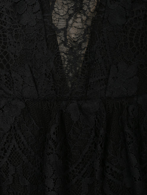 Платье из вискозы с вышивкой - Деталь