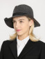 Шляпа из шерсти с контрастной отделкой PennyBlack  –  МодельОбщийВид