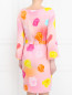 Платье-мини с цветочным узором Moschino Boutique  –  Модель Верх-Низ1