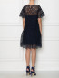 Платье из кружева с короткими рукавами Alberta Ferretti  –  МодельВерхНиз1