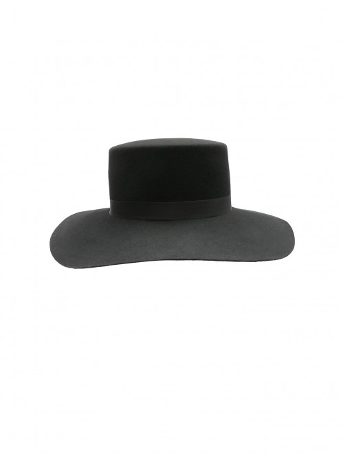 Шляпа из шерсти с декором  - Обтравка2