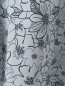 Блуза из вискозы, с цветочным узором Persona by Marina Rinaldi  –  Деталь1