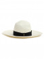 Шляпа соломенная с широкими полями Borsalino  –  Общий вид