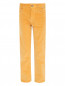 Прямые брюки из микровельвета Il Gufo  –  Общий вид