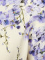 Джемпер из шелка с цветочным узором Giambattista Valli  –  Деталь