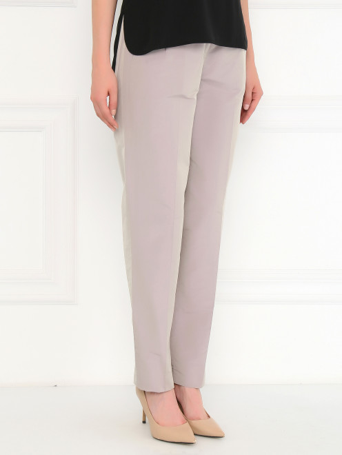 Брюки прямые с боковыми карманами Jil Sander - Модель Верх-Низ