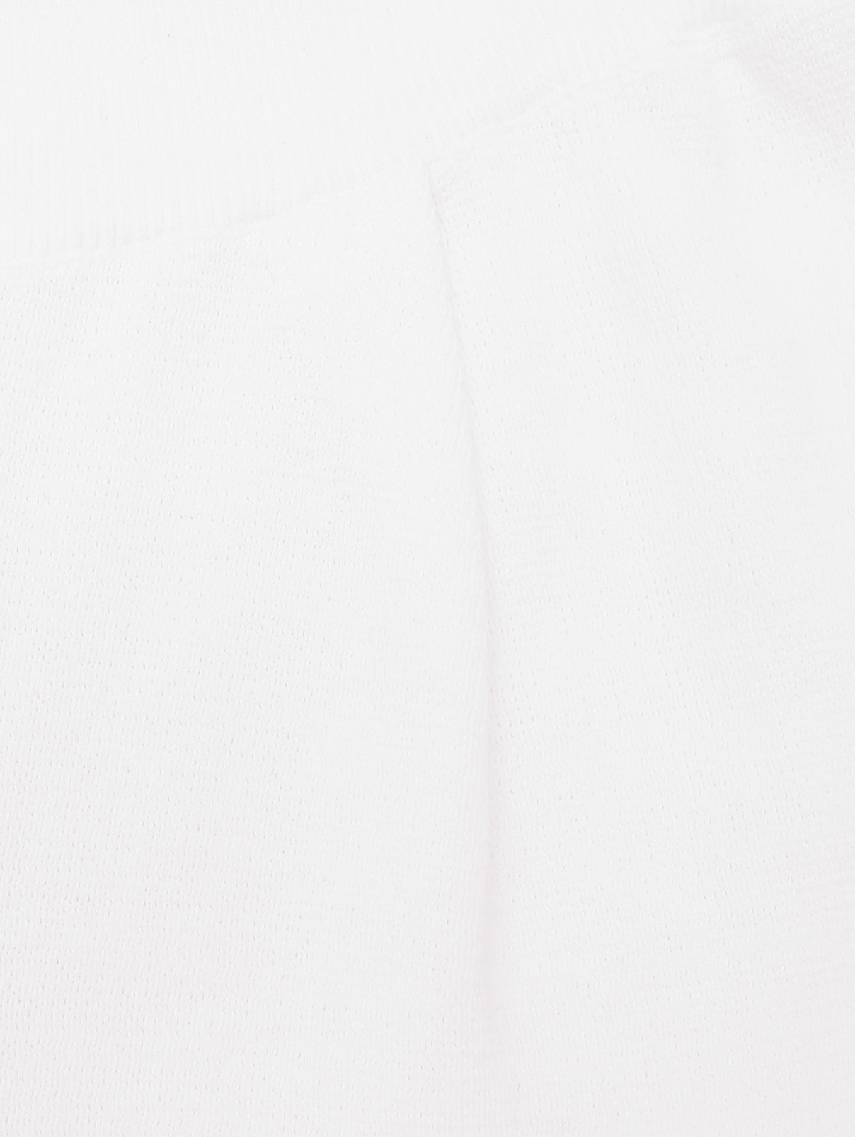 Шорты из хлопка на резинке Panicale Cashmere  –  Деталь  – Цвет:  Белый