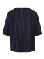 Блуза из смешанной шерсти в полоску с коротким рукавом Paul&Joe Sister  –  Общий вид