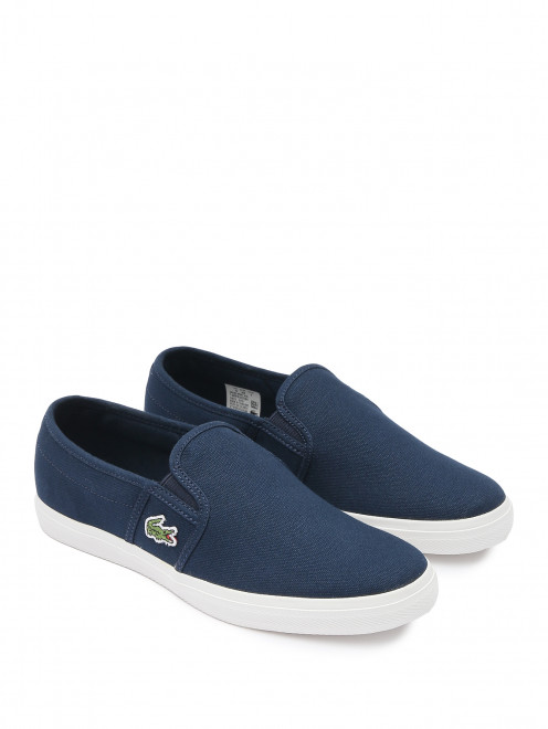 Слипоны Lacoste Gazon Sport Dark Blue Lacoste - Общий вид