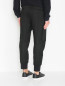 Трикотажные брюки с накладными карманами Hugo Boss  –  МодельВерхНиз1