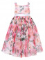 Платье из сетки с узором Dolce & Gabbana  –  Общий вид