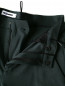 Узкие эластичные брюки с высокой посадкой и боковыми карманами Jil Sander  –  Деталь1